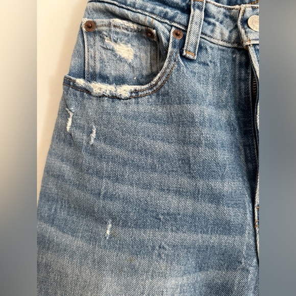 Abercrombie & Fitch Curve Love High Rise Mom Jean Blue Denim Size XXS l 00 l 24 - Picture 7 of 11